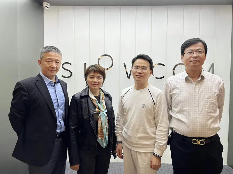 深圳市人工智能学会领导到访慢云集团